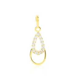 Pendentif Revelyne Or Jaune Oxyde De Zirconium