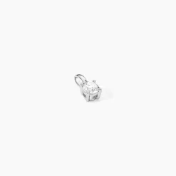 Pendentif Solitaire Aphrodite Or Blanc Diamant