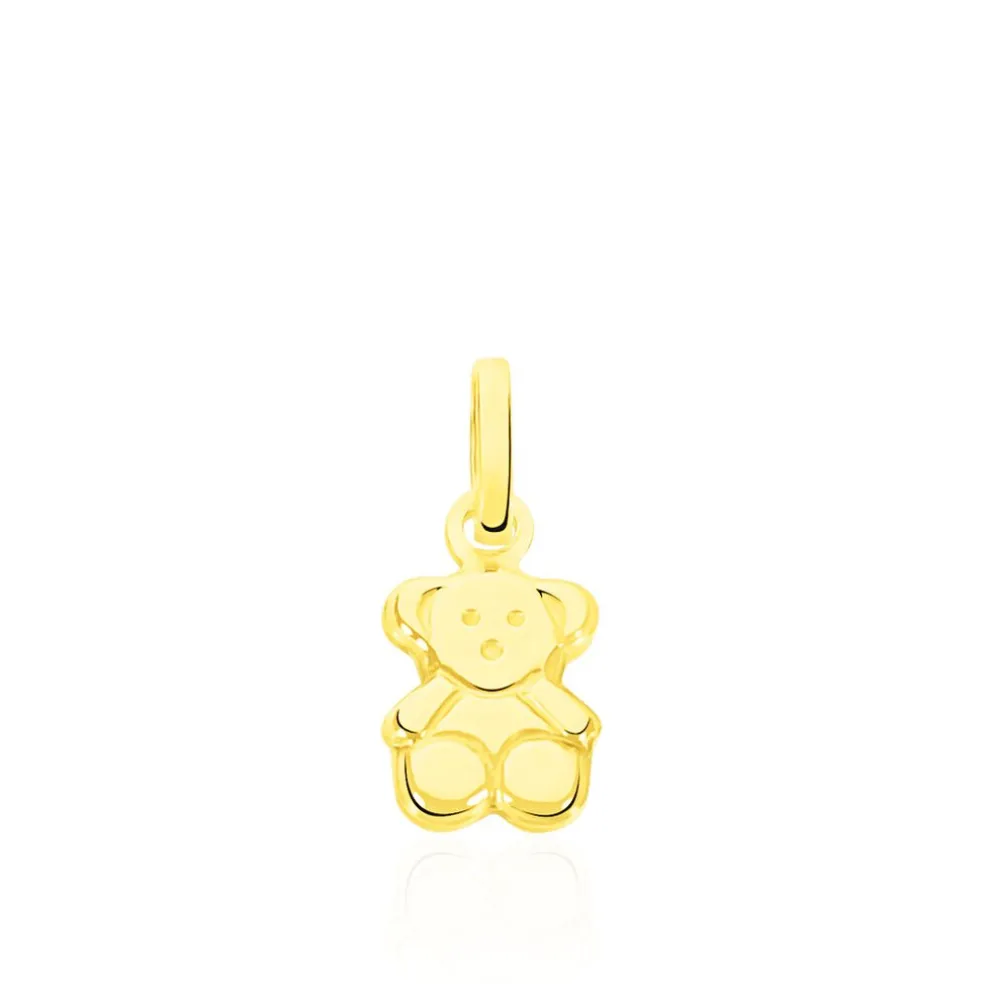 Pendentif Songea Ourson Or Jaune