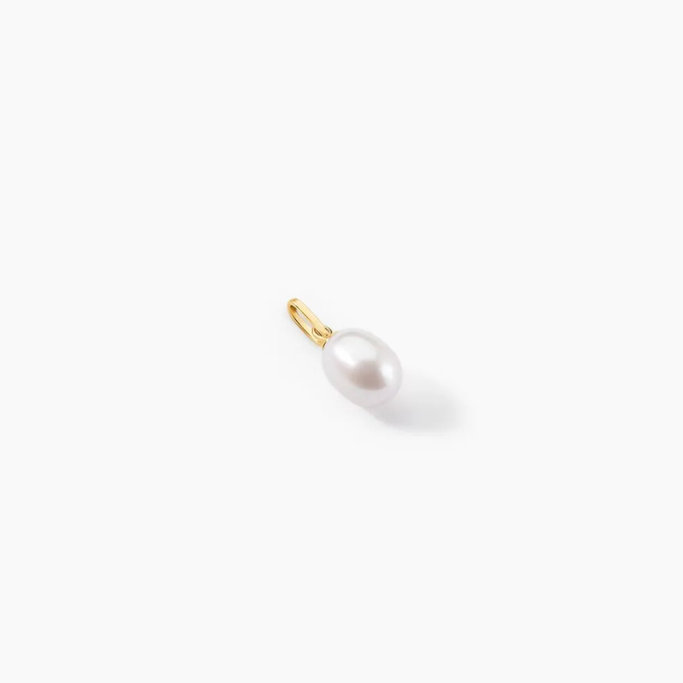 Pendentif Yoela Or Jaune Perle De Culture