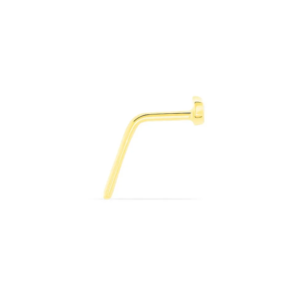 Piercing De Nez Deodate Lune Or Jaune
