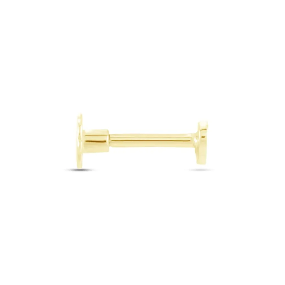 Piercing D'oreille Or Jaune Albie C艙ur