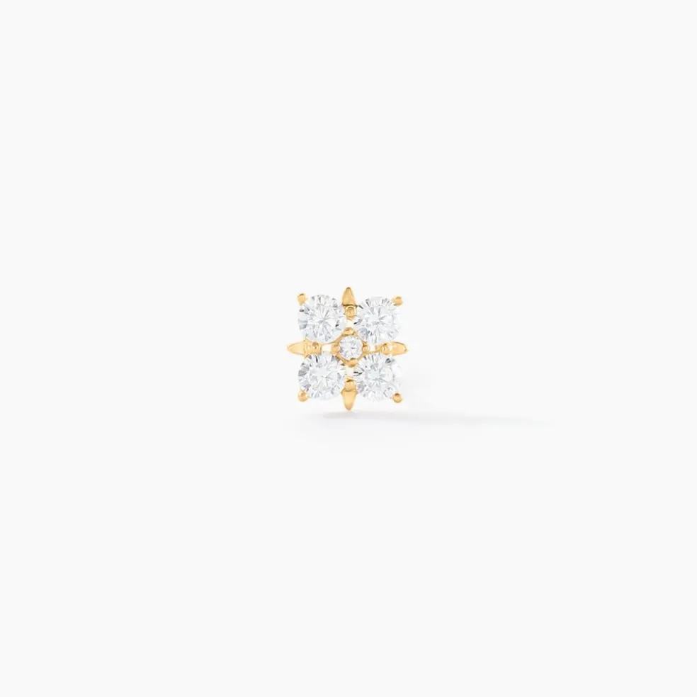 Piercing Erez Or Jaune Oxyde De Zirconium