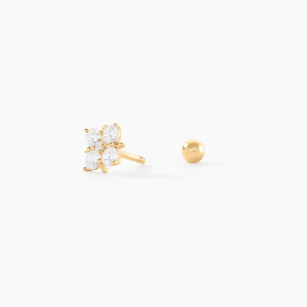 Piercing Erez Or Jaune Oxyde De Zirconium