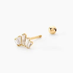 Piercing Evangelos Or Jaune Oxyde De Zirconium