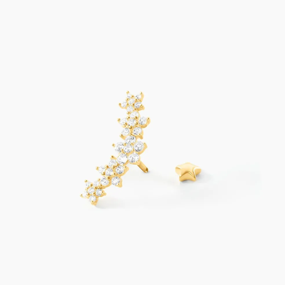 Piercing Federigo Or Jaune Oxyde De Zirconium