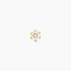 Piercing Gedeon Or Jaune Oxyde De Zirconium