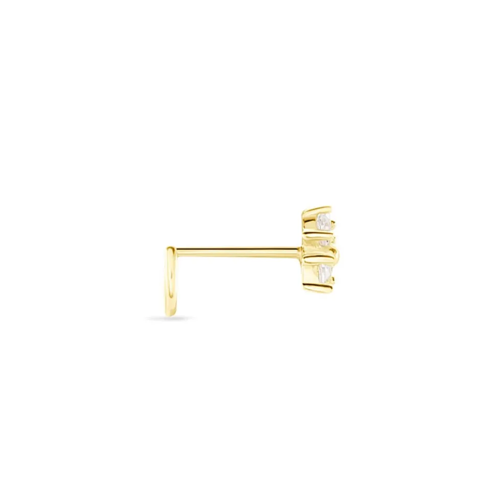 Piercing Macey Or Jaune Oxyde De Zirconium