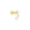 Piercing Margarid Or Jaune Oxyde De Zirconium