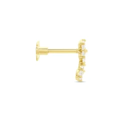 Piercing Margarid Or Jaune Oxyde De Zirconium