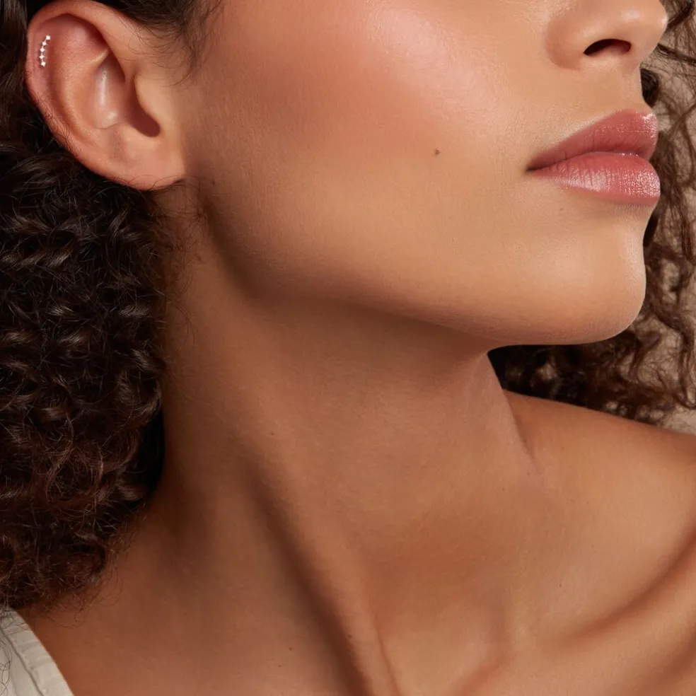 Piercing Mave Or Jaune Oxyde De Zirconium