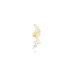 Piercing Nina Or Jaune Oxyde De Zirconium