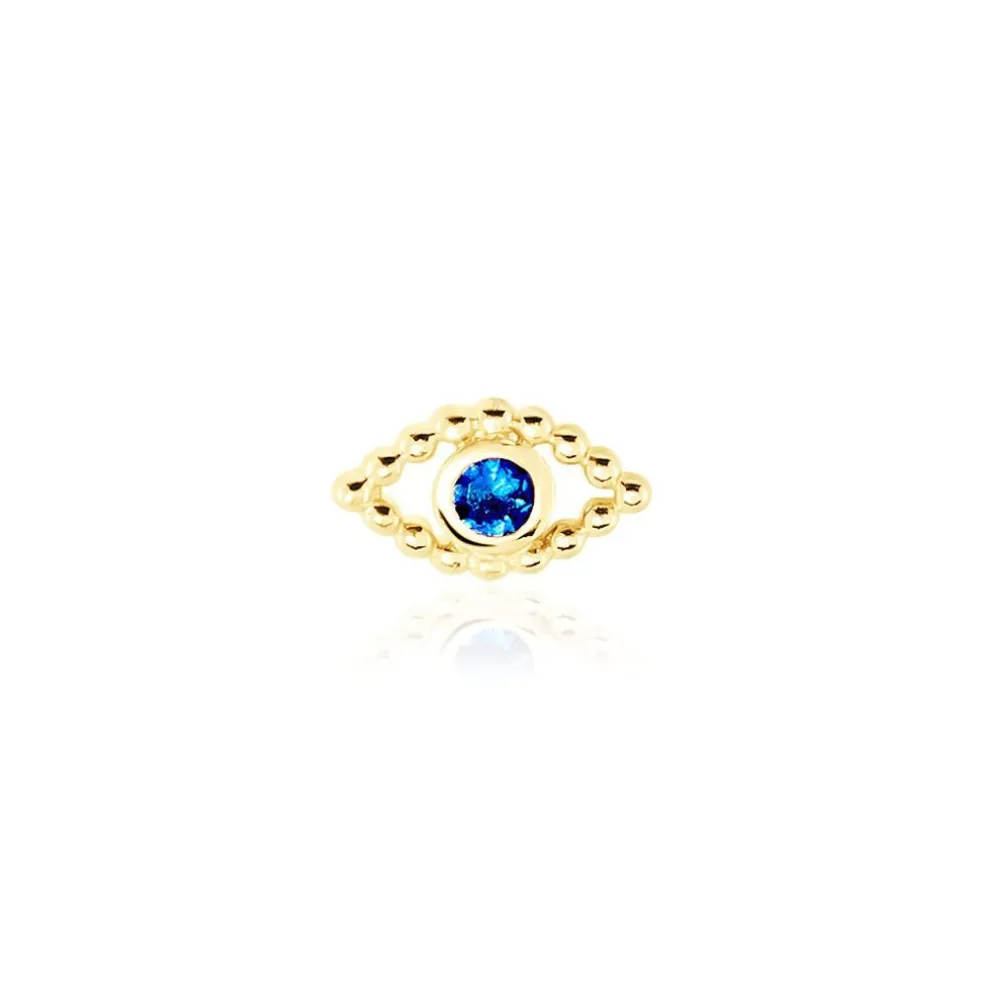 Piercing Oya Or Jaune Oxyde De Zirconium