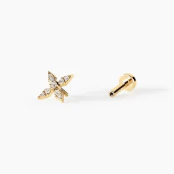 Piercing Pyry Or Jaune Diamant