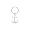Porte Clefs Pamelia Acier Blanc